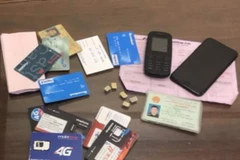 Tang vật thu giữ. (Ảnh: Bộ Công an/ TTXVN phát)