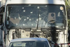 Chiếc xe hung thủ đã dùng để giết chết nhiều người. (Nguồn: AP)