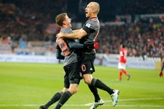 Bayern Munich trở lại ngôi đầu Bundesliga. (Nguồn: AP)