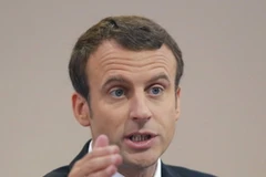 Tổng thống Pháp Emmanuel Macron. (Nguồn: AP)