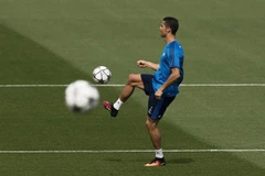 Ronaldo sẽ ra sân ở trận gặp Atletico Madrid. (Nguồn: AP)