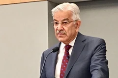 Ngoại trưởng Pakistan Khawaja Asif. (Nguồn: brecorder.com)