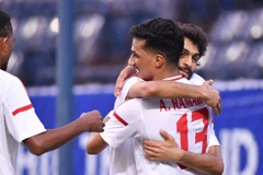 U23 UAE tạm leo lên ngôi đầu sau trận thắng U23 Triều Tiên. (Nguồn: AFC)