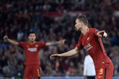 Chiến thắng nhưng AS Roma vẫn phải dừng bước. (Nguồn: AFP/Getty Images)