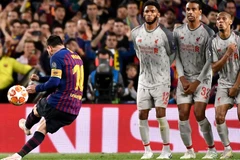 Messi ghi bàn thắng thứ 600 trong sự nghiệp. (Nguồn: AFP/Getty Images)
