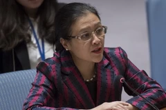 Đại sứ Nguyễn Phương Nga, Trưởng Phái đoàn đại diện thường trực Việt Nam tại Liên hợp quốc. (Ảnh: Nguyễn Hữu Hoàng/TTXVN)