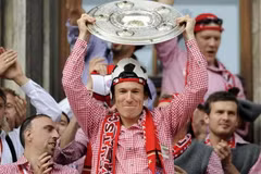 Robben 6 lần vô địch Bundesliga cùng Bayern. (Nguồn: Fcb.de)