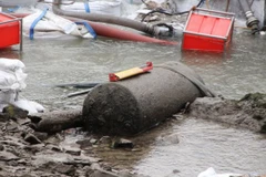 Quả bom từ thời Thế chiến 2. (Nguồn: timesofisrael.com)