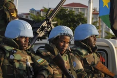 Binh sỹ thuộc Lực lượng gìn giữ hòa bình của Liên hợp quốc. (Nguồn: AP)