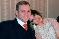 Matthew Hedges và vợ. (Nguồn: thetimes)