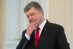 Tổng thống Ukraine Petro Poroshenko. (Nguồn: AP)