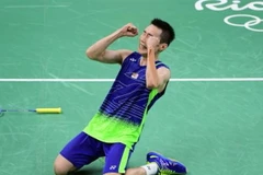 Lee Chong Wei giành chiến thắng kịch tính. (Nguồn: AFP)