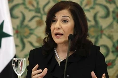 Cố vấn hàng đầu của Tổng thống Syria Bashar al-Assad, bà Bouthaina Shaaban. (Nguồn: Sputnik)