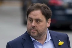 Cựu Phó Thủ hiến Catalonia Oriol Junqueras nằm trong số những người bị xét xử. (Nguồn: AP)