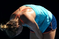 Halep năm thứ 2 liên tiếp chia tay Australian Open ngay từ vòng 1. (Nguồn: Getty Images)