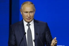 Tổng thống Nga Vladimir Putin. (Ảnh: AFP/TTXVN)
