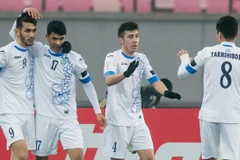 U23 Uzbeskitan gây sốc trước đương kim vô địch U23 Nhật Bản. (Nguồn: AFC)