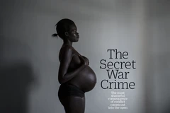 Không biết bao phụ nữ đã mang thai sau khi liên tiếp bị hãm hiếp. (Nguồn: Times)