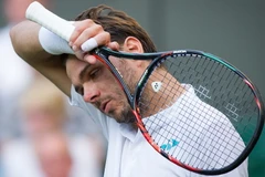 Wawrinka sớm chia tay Wimbledon 2017. (Nguồn: Getty Images)