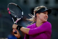 Eugenie Bouchard dừng cuộc chơi tại Madrid Open 2017. (Nguồn: Getty Images)