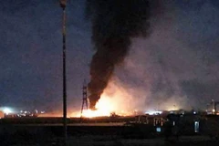 Syria bắn hạ tên lửa của Israel. (Nguồn: dailystar)