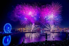 Hai kỷ lục thế giới về bắn pháo hoa được thiết lập tại UAE 