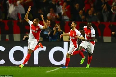 Kylian Mbappe mở đầu cho chiến thắng của Monaco. (Nguồn: ​Daily Mail)