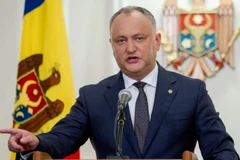 Tổng thống Moldova Igor Dodon. (Nguồn: EPA)