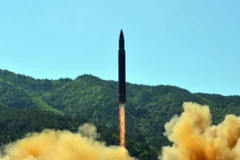 Hình ảnh vụ phóng tên lửa của Triều Tiên. (Nguồn: scmp.com)