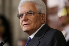 Tổng thống Italy Sergio Mattarella. (Nguồn: Reuters)