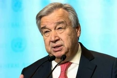 Tổng Thư ký Liên hợp quốc vừa nhậm chức Antonio Guterres. (Nguồn: AFP)