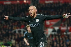 David Silva tỏa sáng giúp Man City tiến gần với ngôi vương. (Nguồn: Getty Images)