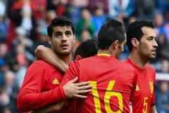 Tây Ban Nha vượt trội so với các đội còn lại ở bảng D. (Nguồn: Getty Images)