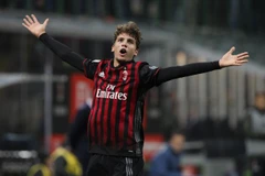 Manuel Locatelli lập công mang chiến thắng về cho AC Mian. (Nguồn: Getty Images)