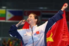 Dương Thúy Vi được kỳ vọng sẽ giành HCV. (Ảnh: Quốc Khánh/TTXVN)