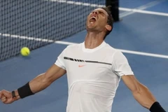 Nadal giành vé vào bán kết Australian Open 2017. (Nguồn: AP)