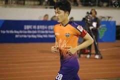 Xuân Trường trong màu áo Gangwon. (Nguồn: Gangwonfc)