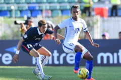 Amri Yahyah (áo trắng) tự tin trước trận Việt Nam-Malaysia ở bảng B AFF Cup 2016. (Nguồn: Affsuzukicup)