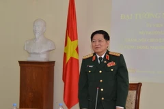 Đại tướng Ngô Xuân Lịch, Ủy viên Bộ Chính trị, Bộ trưởng Bộ Quốc phòng. (Ảnh: Phan Minh Hưng/TTXVN)