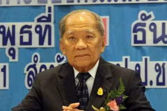 Cựu Thủ tướng Thái Lan Tanin Kraivixien. (Nguồn: channelnewsasia)