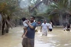 Bão gây ảnh hưởng tại đảo Socotra, Yemen. (Nguồn: AFP)