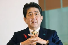 Thủ tướng Nhật Bản Shinzo Abe. (Nguồn: Kyodo)