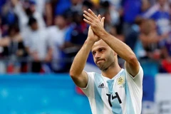 Mascherano chia tay đội tuyển Argentina. (Nguồn: Reuters)