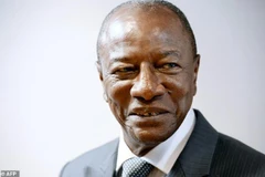 Chủ tịch Liên minh Châu Phi (AU) Alpha Conde. (Nguồn: AFP)