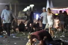Cảnh tượng đau lòng ở vụ xả súng đẫm máu tại Las Vegas. (Nguồn: Getty Images)