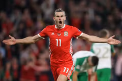 Gareth Bale giúp xứ Wales giành chiến thắng đậm. (Nguồn: Getty Images)