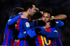 Neymar giúp Barcelona giành chiến thắng. (Nguồn: Getty Images)