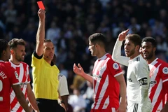 Real Madrid thua sốc trên sân nhà. (Nguồn: Getty Images)