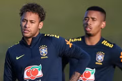 Neymar và Jesus, hai cầu thủ được kỳ vọng giúp Brazil vô địch. (Nguồn: Getty Images)