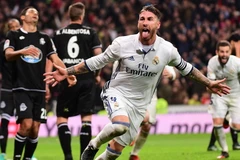 Ramos lại mang chiến thắng về cho Real Madrid. (Nguồn: Getty Images)